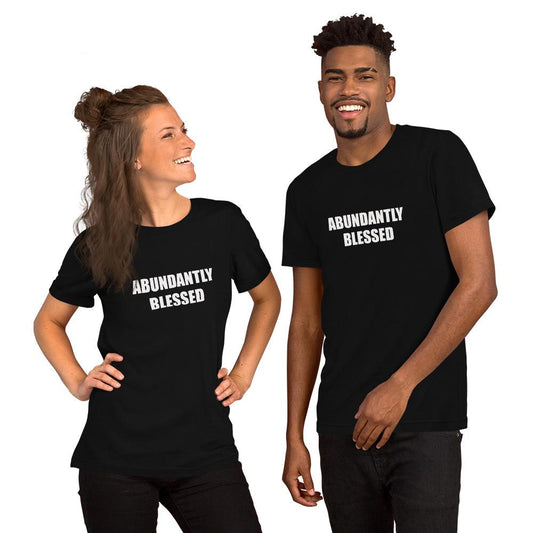 "Abundantly Blessed" Short-Sleeve Unisex T-Shirt