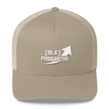 "Black Progress" Trucker Cap