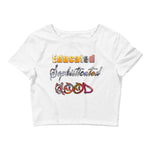"Hood" Ladies' Crop Tee