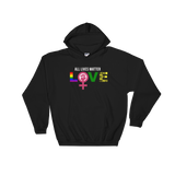 "Love" Mens' Hooded Sweatshirt