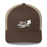 "Black Progress" Trucker Cap