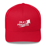 "Black Progress" Trucker Cap