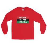 "Pride is my Hustle" Mens' Long Sleeve T-Shirt