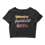"Hood" Ladies' Crop Tee