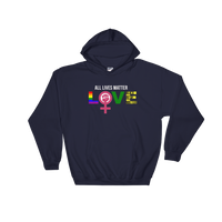 "Love" Mens' Hooded Sweatshirt