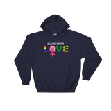 "Love" Mens' Hooded Sweatshirt