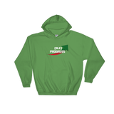 "Black Progress" Mens' Hooded Sweatshirt