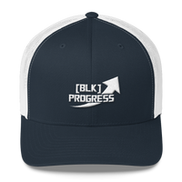"Black Progress" Trucker Cap