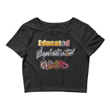 "Hood" Ladies' Crop Tee